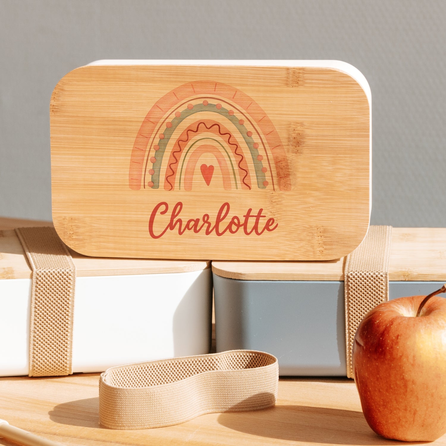 Brotdose Regenbogen | Design 010.03. | Farbdruck